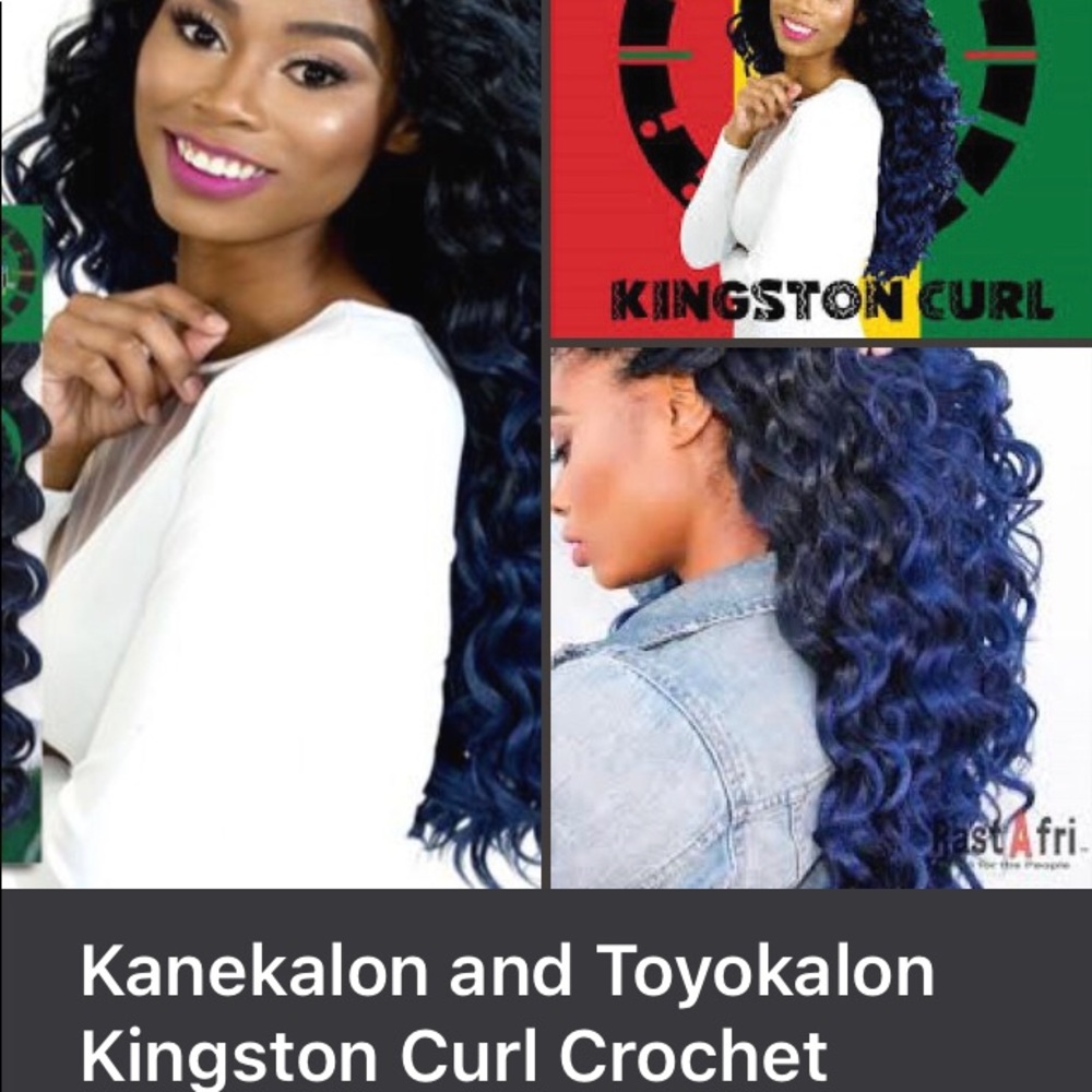 Kingston Curl Gtomd.Blue Hair